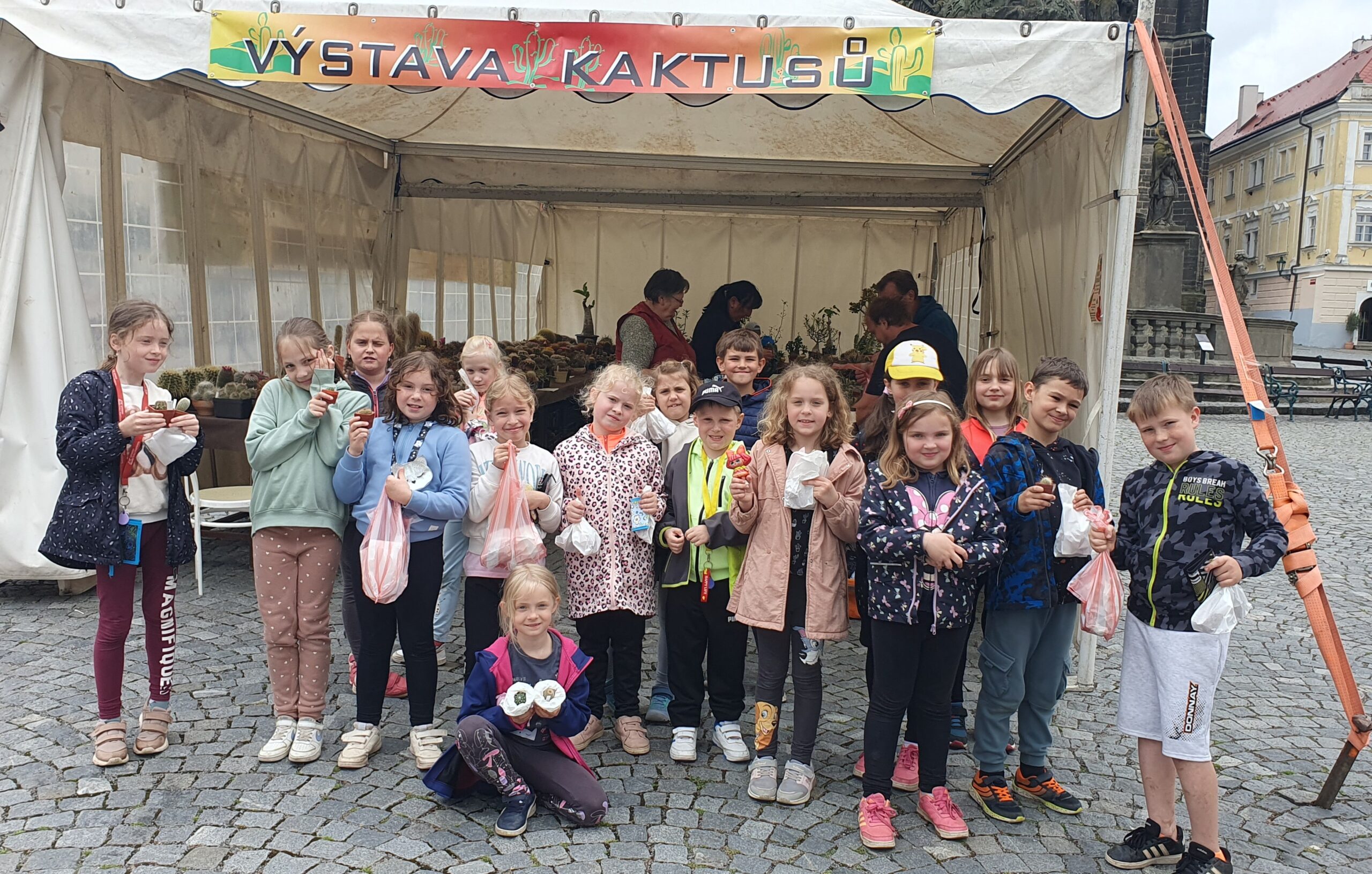 Na výstavě kaktusů a sukulentů
