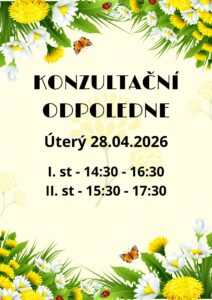 Konzultační odpoledne
