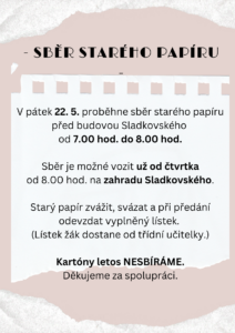 Sběr papíru