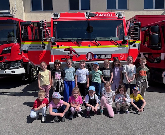 Návštěva u hasičů 🚒