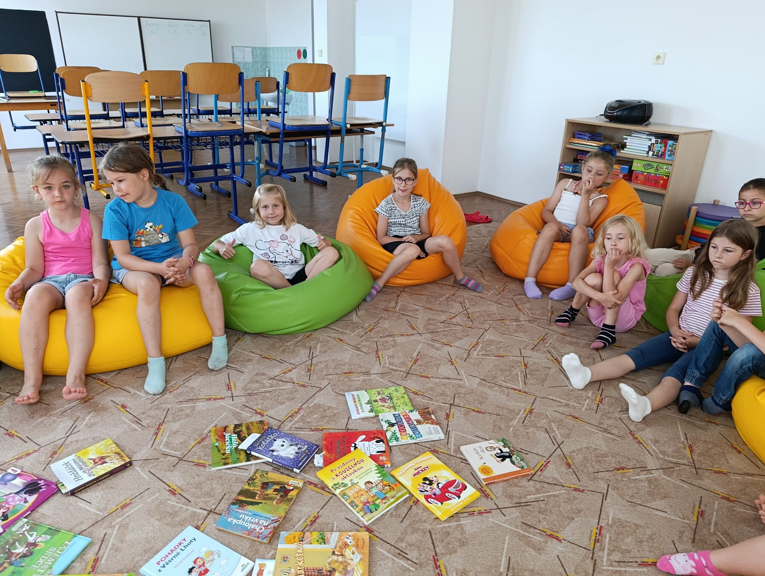 Čtenářská dílna plná příběhů