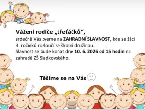 Zahradní slavnost 🌞